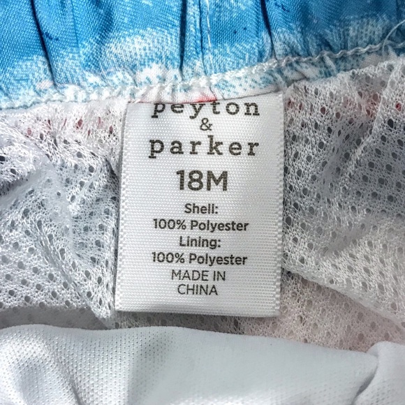 NWT Peyton & Parker Toddler Pull On Swim Trunks - Picture 7 of 10